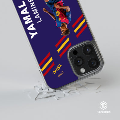 Coque joueur LAMINE YAMAL BARCELONE BARÇA - TEAMCOQUES