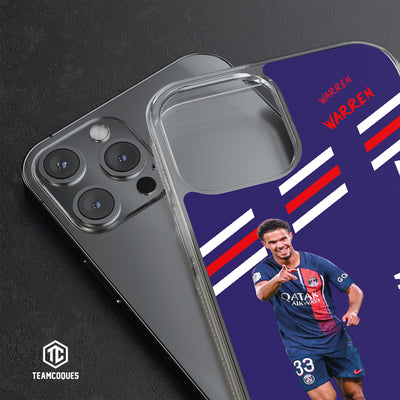 Coque joueur WARREN ZAIRE-EMERY PARIS PSG - TEAMCOQUES