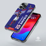 Coque joueur ZINEDINE ZIDANE ZIZOU EQUIPE DE FRANCE 1998 - TEAMCOQUES
