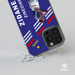Coque joueur ZINEDINE ZIDANE ZIZOU EQUIPE DE FRANCE 1998 - TEAMCOQUES