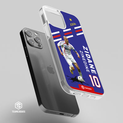 Coque joueur ZINEDINE ZIDANE ZIZOU EQUIPE DE FRANCE 2006 - TEAMCOQUES