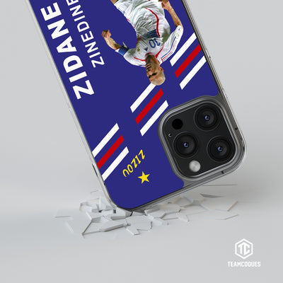 Coque joueur ZINEDINE ZIDANE ZIZOU EQUIPE DE FRANCE 2006 - TEAMCOQUES