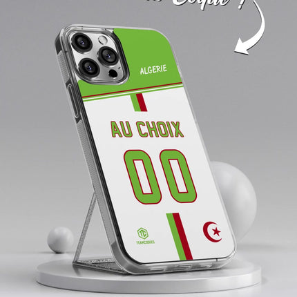 Vidéo Coque foot ALGERIE personnalisable - TEAMCOQUES