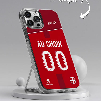 Vidéo Coque foot ANNECY personnalisable - TEAMCOQUES