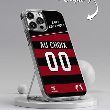 Vidéo Coque foot BAYER LEVERKUSEN personnalisable - TEAMCOQUES
