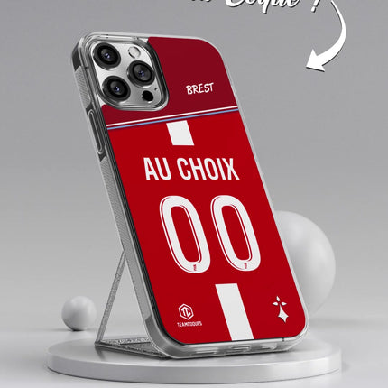 Vidéo Coque foot BREST STADE BRESTOIS personnalisable - TEAMCOQUES