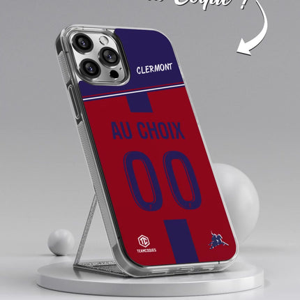 Vidéo Coque foot CLERMONT personnalisable - TEAMCOQUES