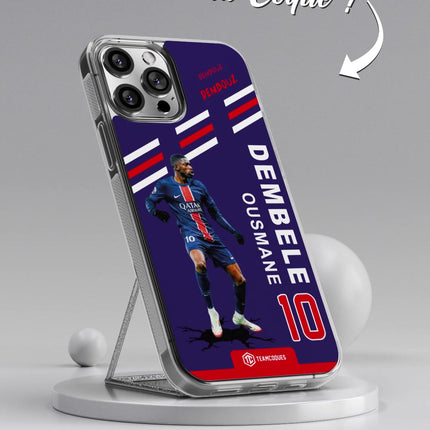 Vidéo Coque joueur OUSMANE DEMBELE PARIS - TEAMCOQUES
