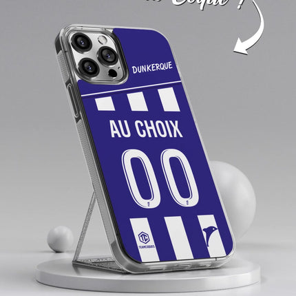 Vidéo Coque foot DUNKERQUE personnalisable - TEAMCOQUES
