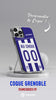 Vidéo Coque foot GRENOBLE personnalisable - TEAMCOQUES