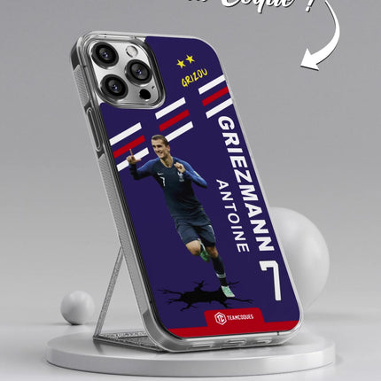 Vidéo Coque joueur ANTOINE GRIEZMANN GRIZOU EQUIPE DE FRANCE 2018 - TEAMCOQUES