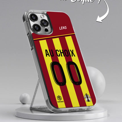 Vidéo Coque foot LENS RCL personnalisable - TEAMCOQUES