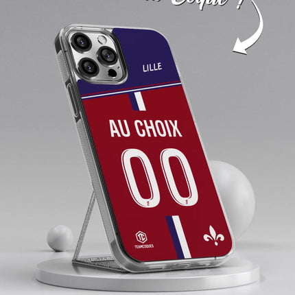Vidéo Coque foot LILLE LOSC personnalisable - TEAMCOQUES