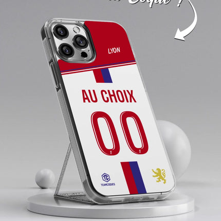 Vidéo Coque foot LYON OL personnalisable - TEAMCOQUES