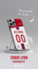 Vidéo Coque foot LYON OL personnalisable - TEAMCOQUES