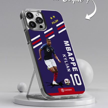Vidéo Coque joueur KYLIAN MBAPPE EQUIPE DE FRANCE 2018 - TEAMCOQUES