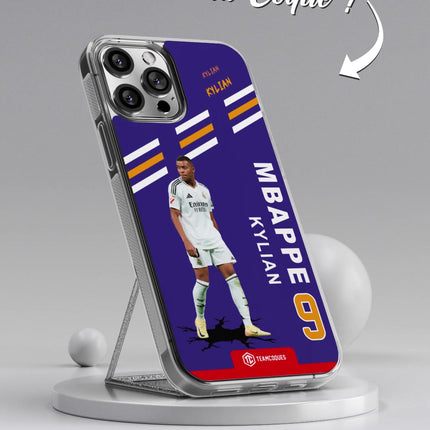 Vidéo Coque joueur KYLIAN MBAPPE REAL MADRID - TEAMCOQUES