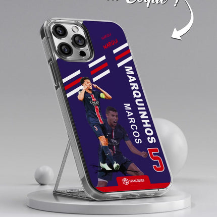 Vidéo Coque joueur MARQUINHOS PARIS - TEAMCOQUES