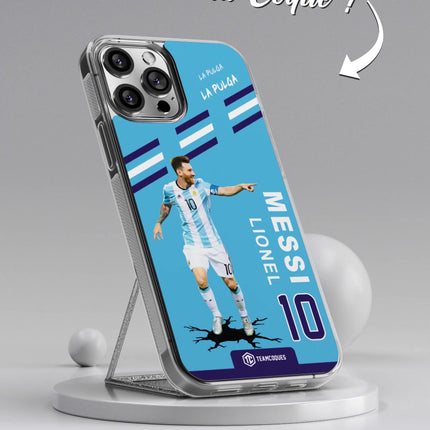 Vidéo Coque joueur LIONEL LEO MESSI ARGENTINE 2 - TEAMCOQUES