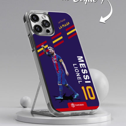 Vidéo Coque joueur LIONEL LEO MESSI BARCELONE BARÇA - TEAMCOQUES