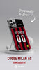 Vidéo Coque foot MILAN AC personnalisable - TEAMCOQUES