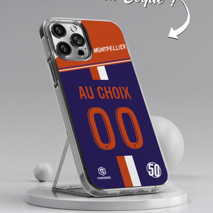 Vidéo Coque foot MONTPELLIER MHSC personnalisable - TEAMCOQUES