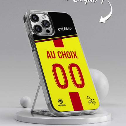 Vidéo Coque foot ORLEANS personnalisable - TEAMCOQUES