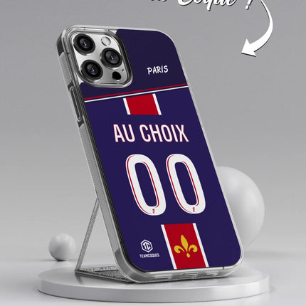 Vidéo Coque foot PARIS SG Domicile 1 personnalisable - TEAMCOQUES
