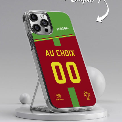 Vidéo Coque foot PORTUGAL personnalisable - TEAMCOQUES