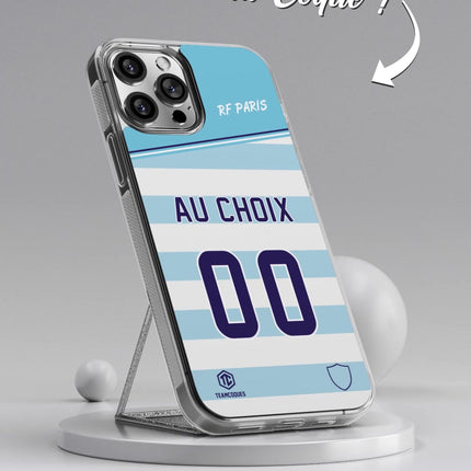 Vidéo Coque rugby RF PARIS personnalisable - TEAMCOQUES