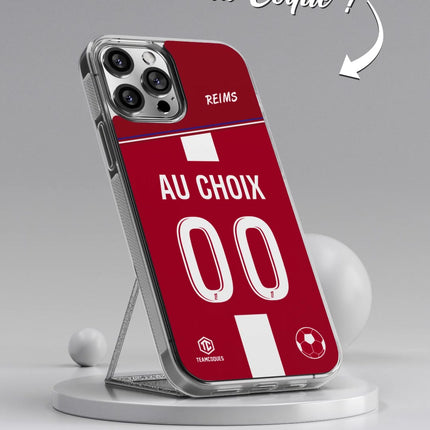 Vidéo Coque foot REIMS STADE personnalisable - TEAMCOQUES