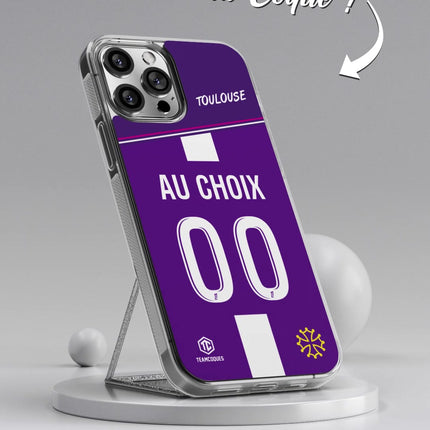 Vidéo Coque foot TOULOUSE TFC personnalisable - TEAMCOQUES