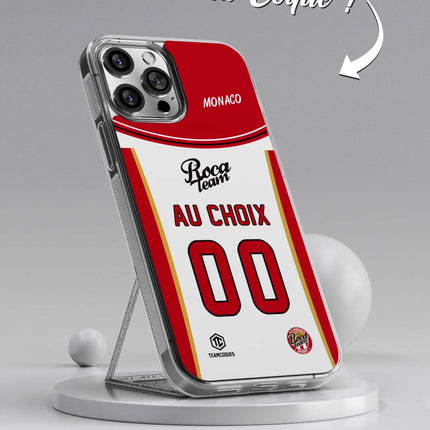Vidéo Coque basket MONACO ROCATEAM personnalisable - TEAMCOQUES