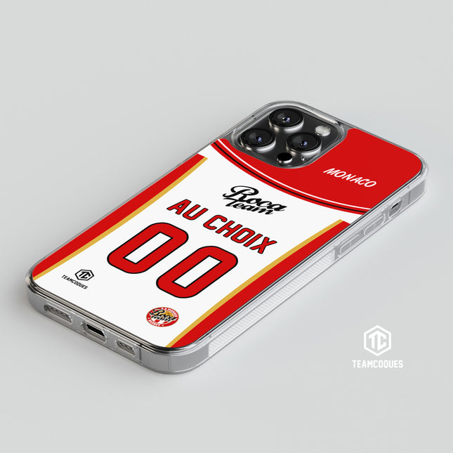 Coque basket MONACO ROCATEAM personnalisable - TEAMCOQUES