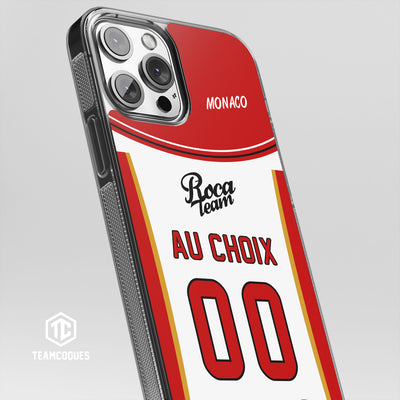 Coque basket MONACO ROCATEAM personnalisable - TEAMCOQUES