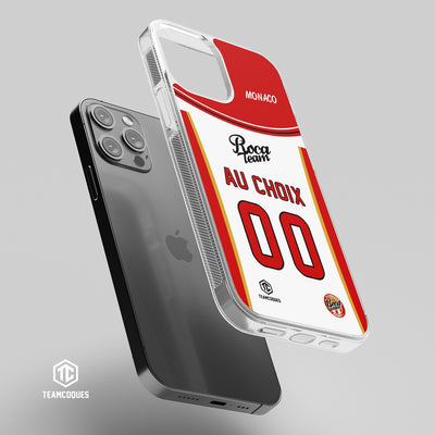Coque basket MONACO ROCATEAM personnalisable - TEAMCOQUES