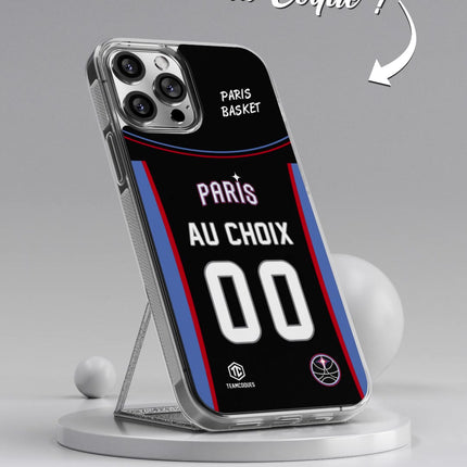 Vidéo Coque basket PARIS BASKET personnalisable - TEAMCOQUES