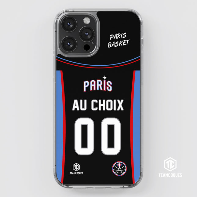 Coque basket PARIS BASKET personnalisable - TEAMCOQUES
