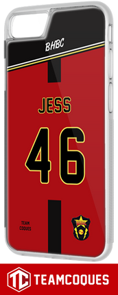Coque hand HBHC BALLON HANDBALL CLUB (Amateur) - flocage 100% personnalisable - iPhone smartphone - TEAMCOQUES