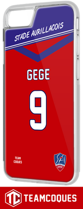 Coque foot STADE AURILLACOIS (Amateur) - flocage 100% personnalisable - iPhone smartphone - TEAMCOQUES