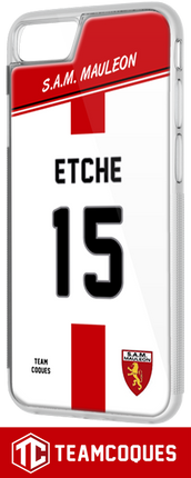 Coque rugby SAM MAULEON (Amateur) - flocage 100% personnalisable - iPhone smartphone - TEAMCOQUES