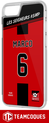 Coque foot LES SEIGNEURS - SMP SAINT-MAURICE POUSSAY (Amateur) - flocage 100% personnalisable - iPhone smartphone