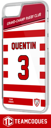 Coque amateur foot GRAND-CHAMP RUGBY CLUB personnalisable - TEAMCOQUES