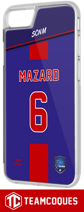 Coque amateur foot SCNM NARBONNE MONTPLAISIR personnalisable - TEAMCOQUES