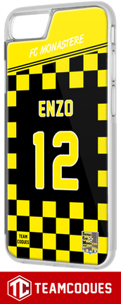 Coque amateur foot FC MONASTERE AVEYRON personnalisable - TEAMCOQUES