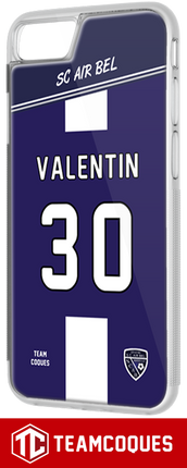Coque amateur foot SC AIR BEL personnalisable - TEAMCOQUES