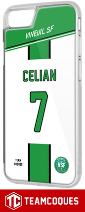 Coque amateur foot VSF VINEUIL SPORT FOOTBALL personnalisable - TEAMCOQUES