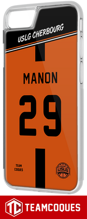 Coque amateur basket USLG CHERBOURG BASKET personnalisable - TEAMCOQUES