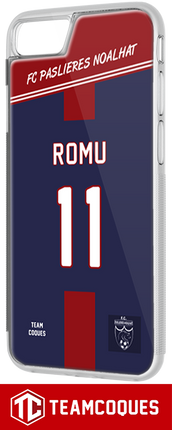 Coque amateur foot FC PASLIERES NOALHAT personnalisable - TEAMCOQUES