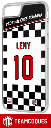 Coque amateur rugby VRDR VALENCE ROMANS DROME RUGBY personnalisable - TEAMCOQUES